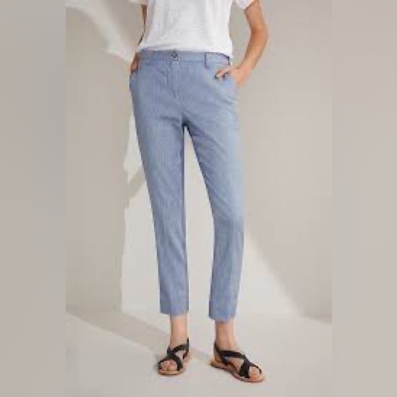 Banana Republic Linen Avery Ankle pant so 6 - Picture 1 of 8